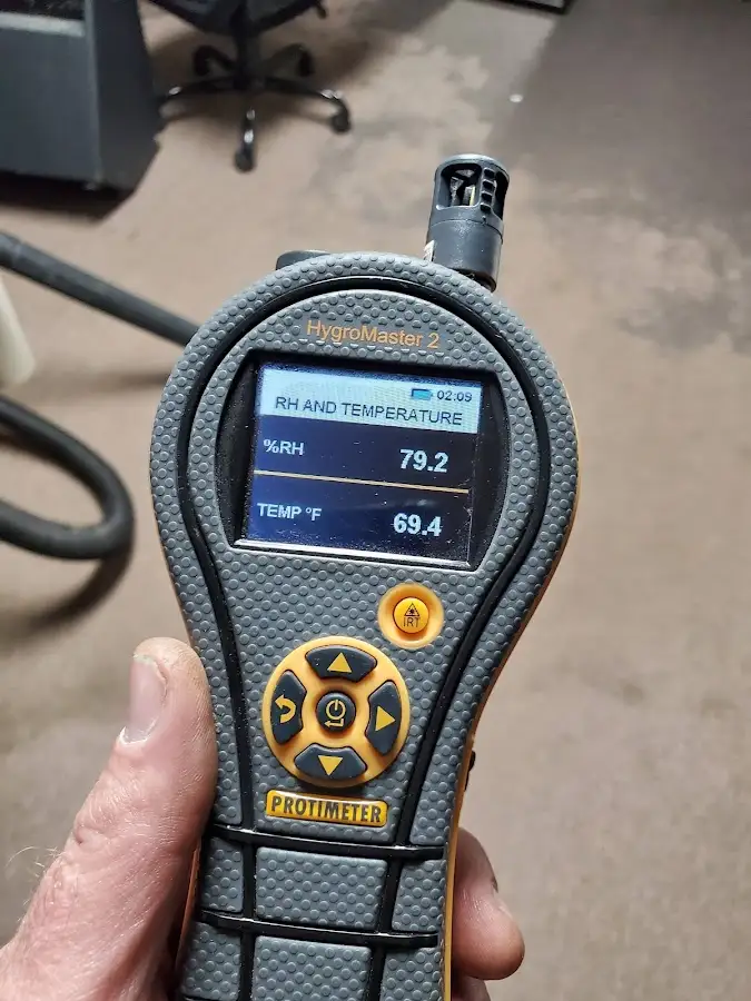 Moisture meter humidity assessment for Fire & Smoke Damage Restoration in Lakeside